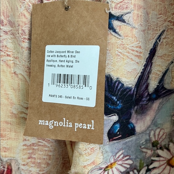 Magnolia Pearl Cotton Jaquard Miner Denim - Picture 10 of 10